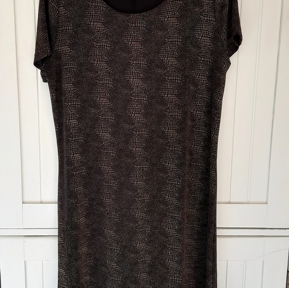 Cabrais Collection Stretch Dress, Size L - Picture 2 of 6